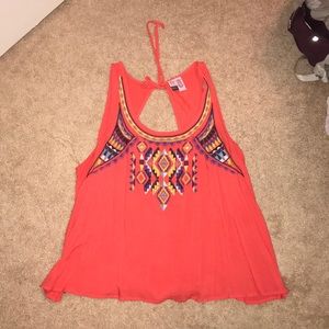 Sleeveless top